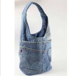 Vintage Y2K denim handbag mini tote Levi’s adorable !